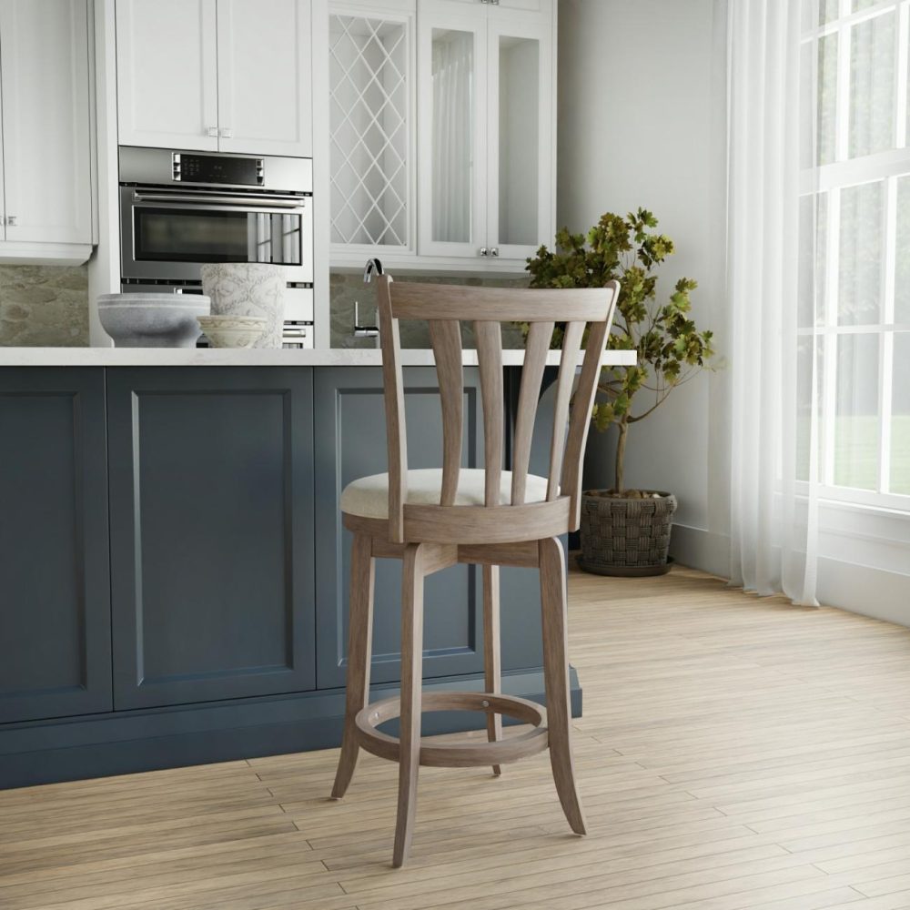 Stools | Savana Wood Stool Kitchen & Dining Brown Gray