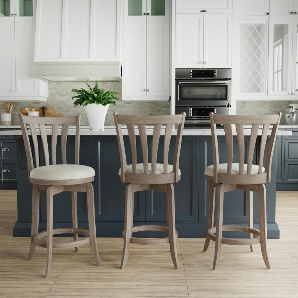 Stools | Savana Wood Stool Kitchen & Dining Brown Gray