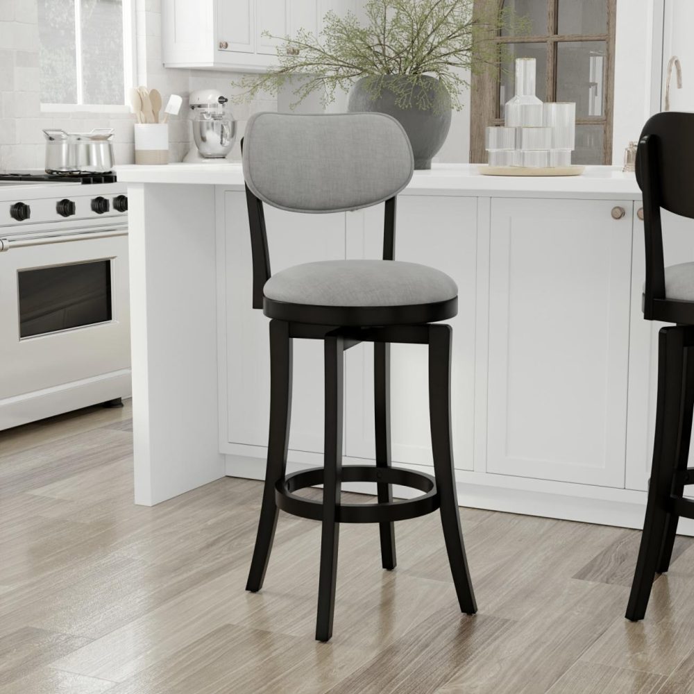 Stools | Sloan Wood Stool Kitchen & Dining Black