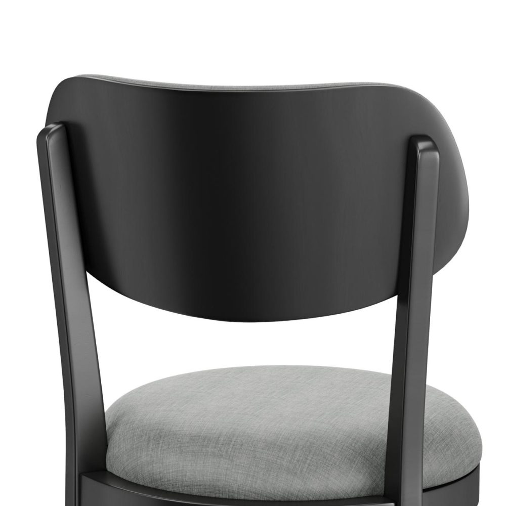 Stools | Sloan Wood Stool Kitchen & Dining Black