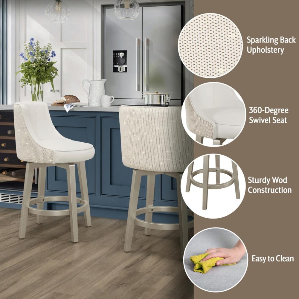 Stools | Stonebrooke Wood Stool Kitchen & Dining Seating