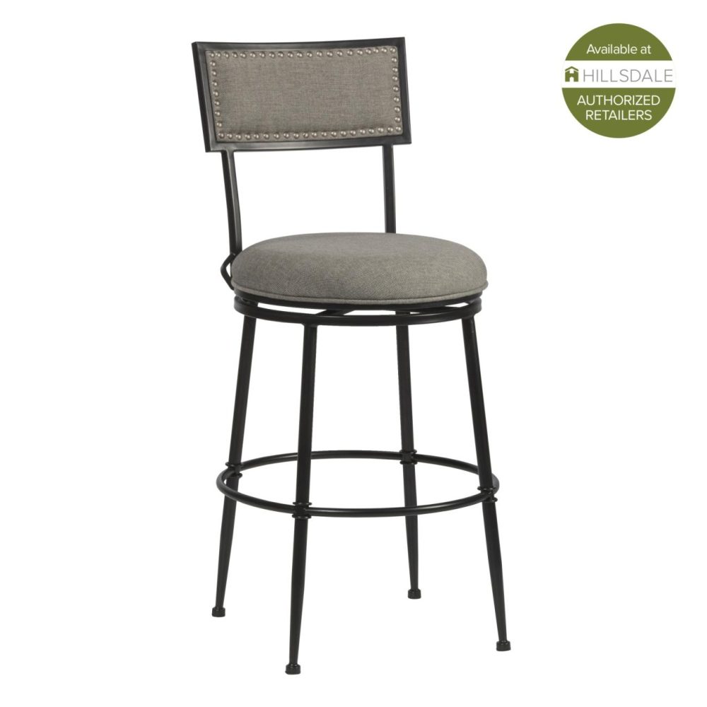 Stools | Theilmann Metal Stool Kitchen & Dining Dark Charcoal