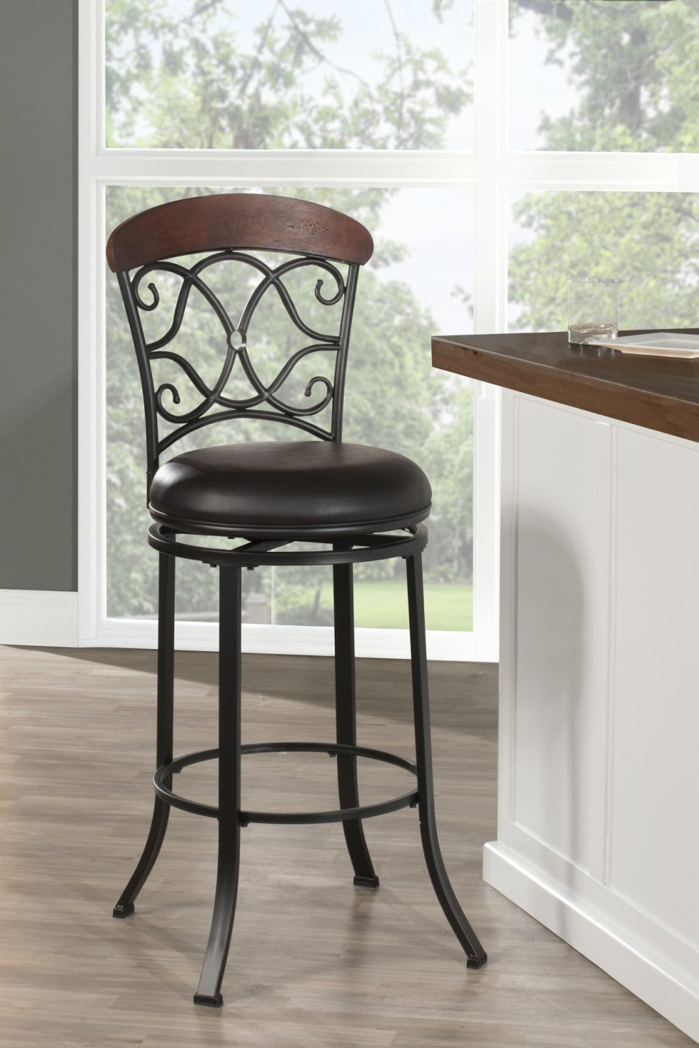 Stools | Trevelian Metal Stool Kitchen & Dining Dark Coffee