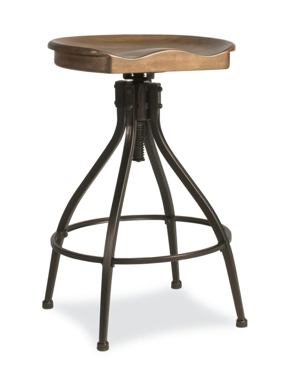 Stools | Worland Metal Stool Kitchen & Dining Brown