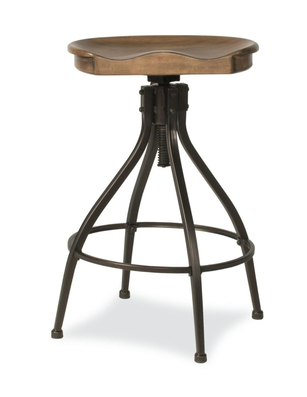 Stools | Worland Metal Stool Kitchen & Dining Brown