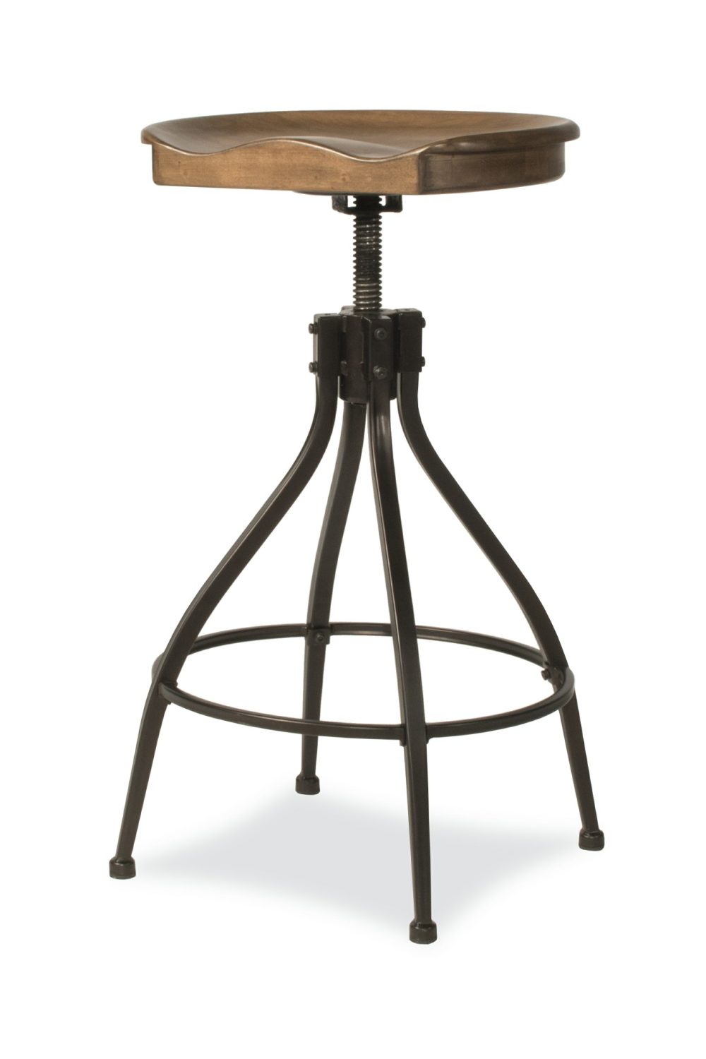 Stools | Worland Metal Stool Kitchen & Dining Brown