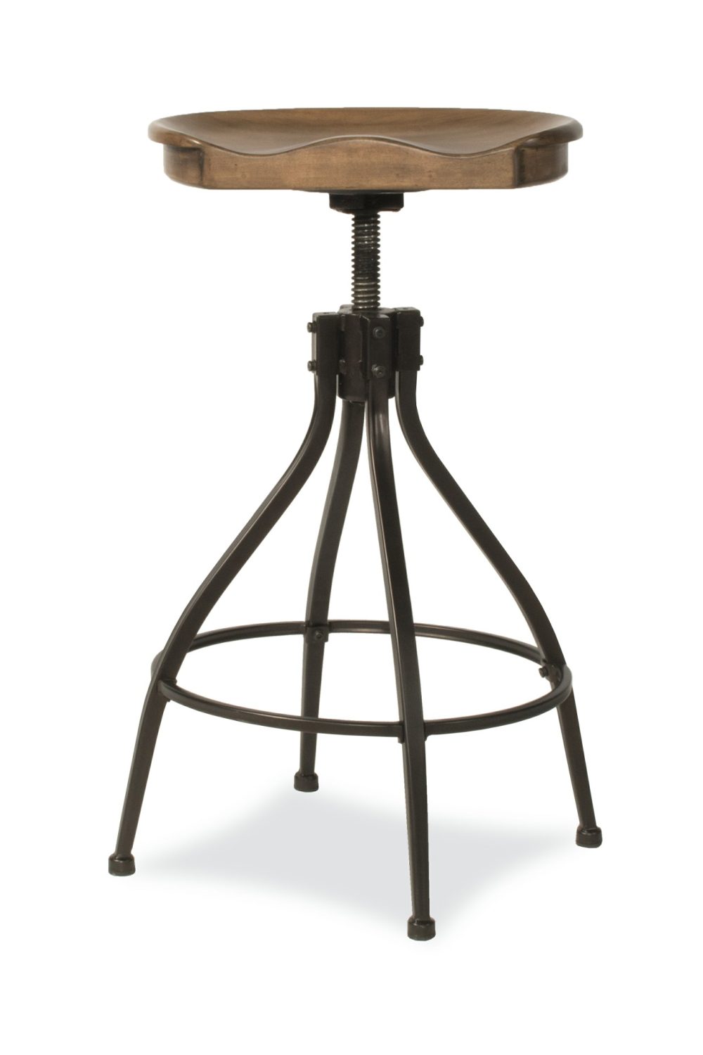 Stools | Worland Metal Stool Kitchen & Dining Brown