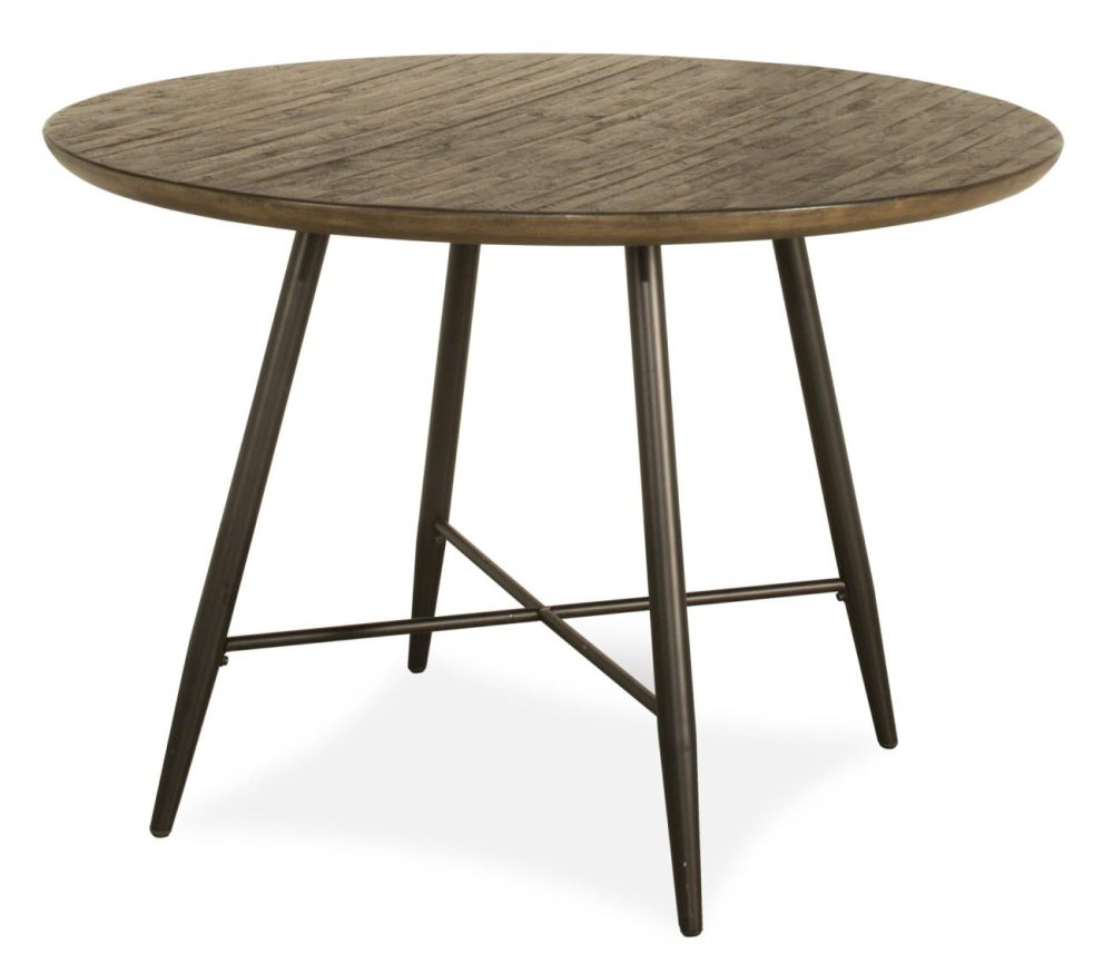 Tables | Forest Hill Metal Dining Table Kitchen & Dining Distressed Walnut