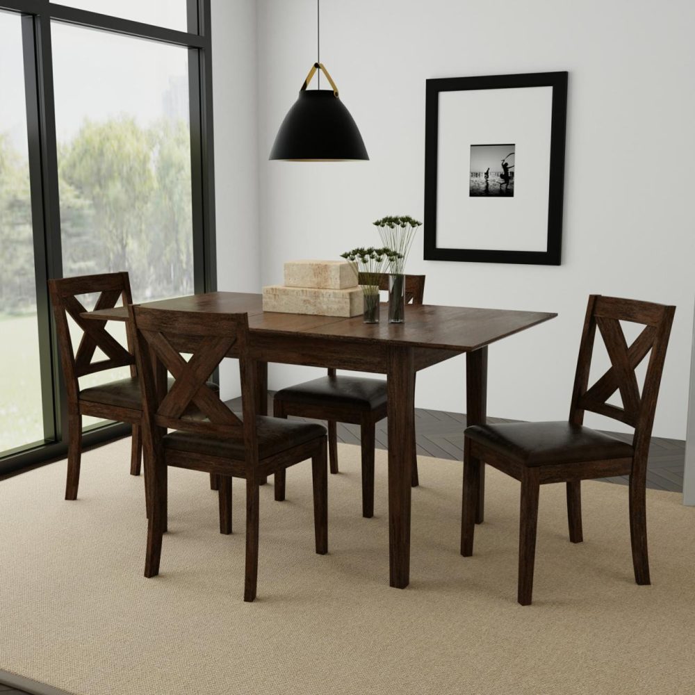 Tables | Spencer Wood Dining Set Kitchen & Dining Dark Espresso