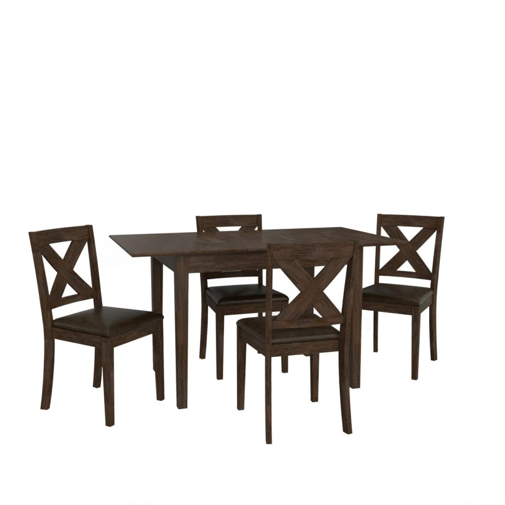 Tables | Spencer Wood Dining Set Kitchen & Dining Dark Espresso