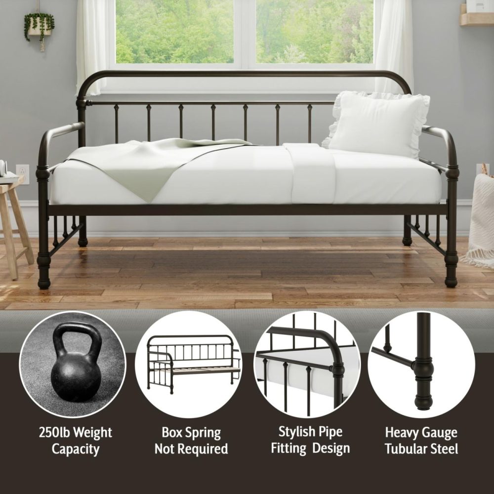 Beds | Kirkland Metal Daybed Bedroom Beds