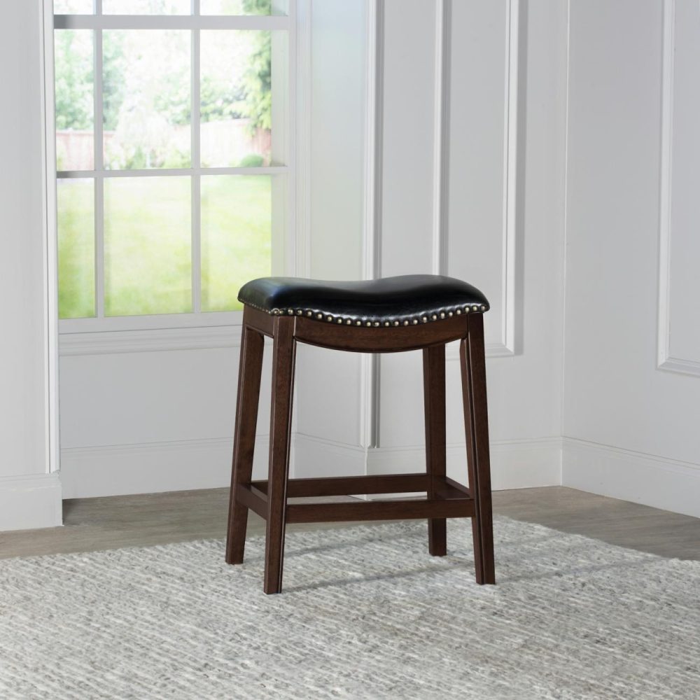 Seating | Sorella Wood Stool Kitchen & Dining Espresso