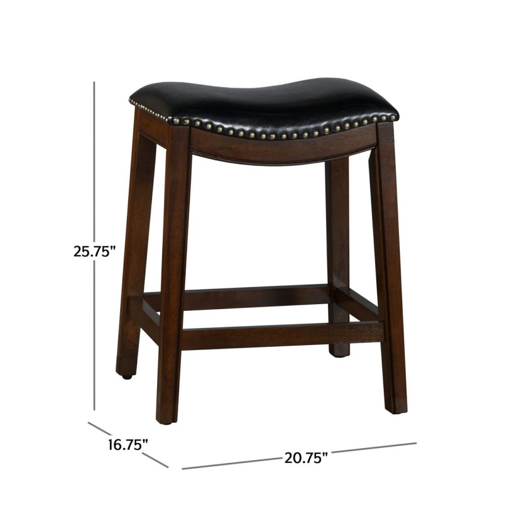 Seating | Sorella Wood Stool Kitchen & Dining Espresso