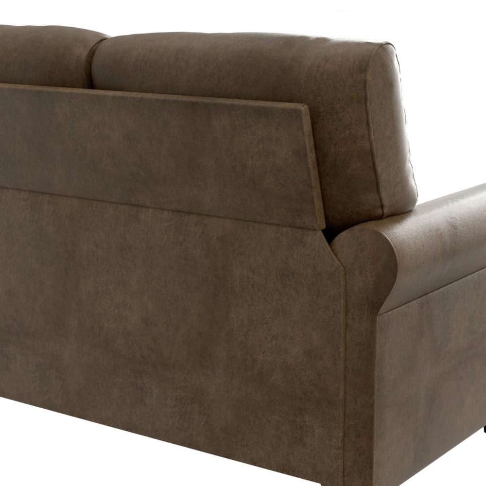 Sofas | Barroway Upholstered Sofa Seating Antique Brown