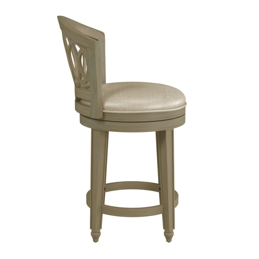 Stools | Adelyn Wood Stool Kitchen & Dining Antique Gray wash