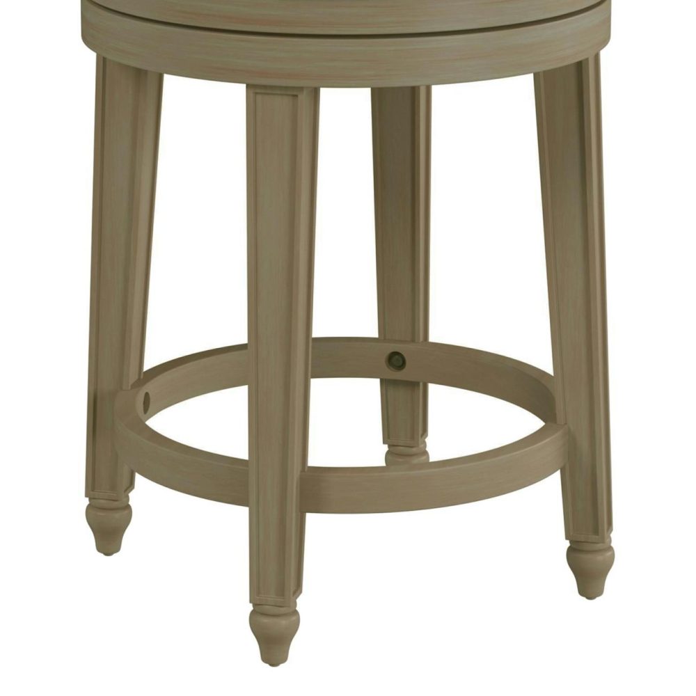 Stools | Adelyn Wood Stool Kitchen & Dining Antique Gray wash