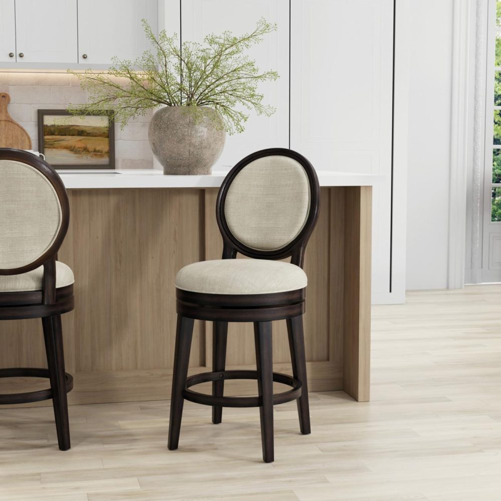 Stools | Dayton Wood Stool Kitchen & Dining Coffee Brown