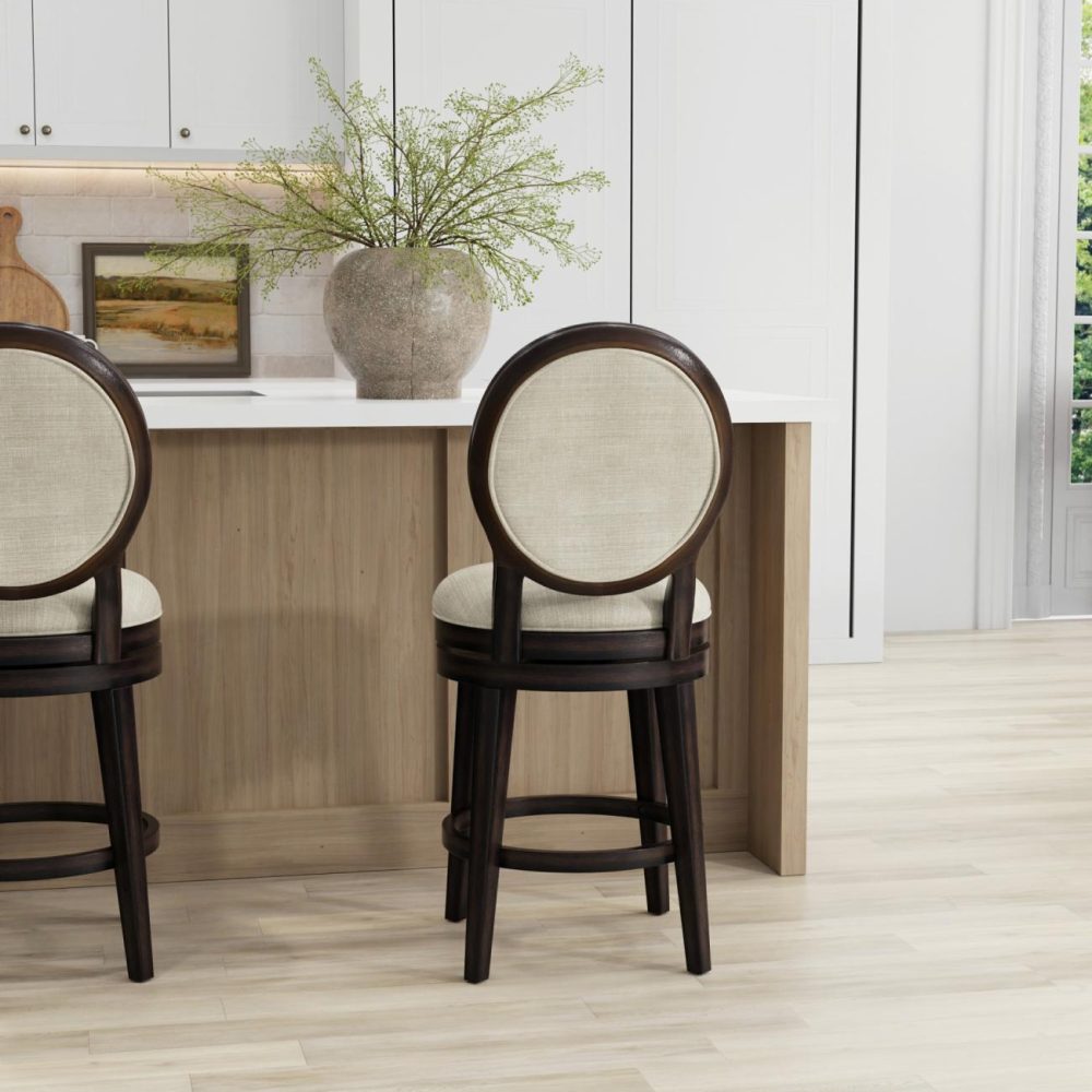 Stools | Dayton Wood Stool Kitchen & Dining Coffee Brown