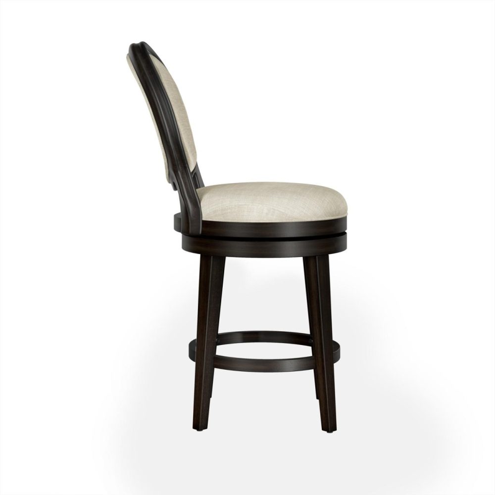 Stools | Dayton Wood Stool Kitchen & Dining Coffee Brown