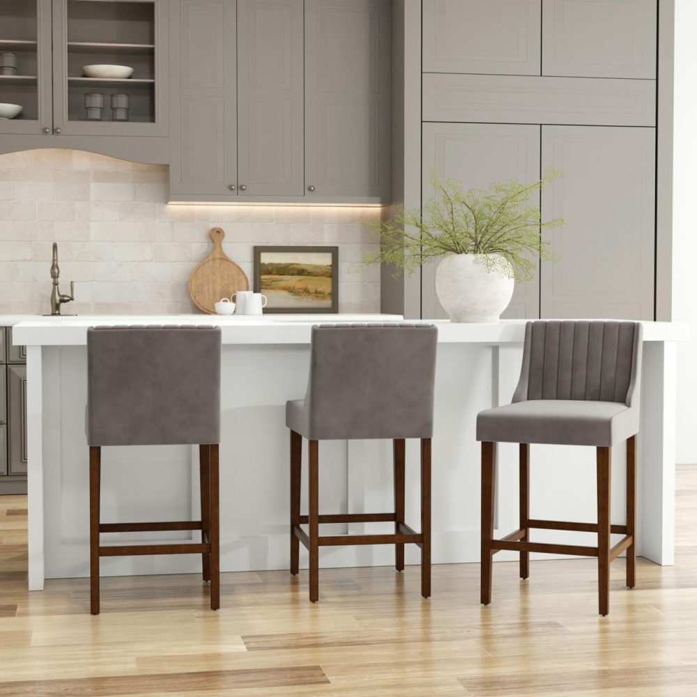 Stools | Gallatin Wood Stool Kitchen & Dining Seating